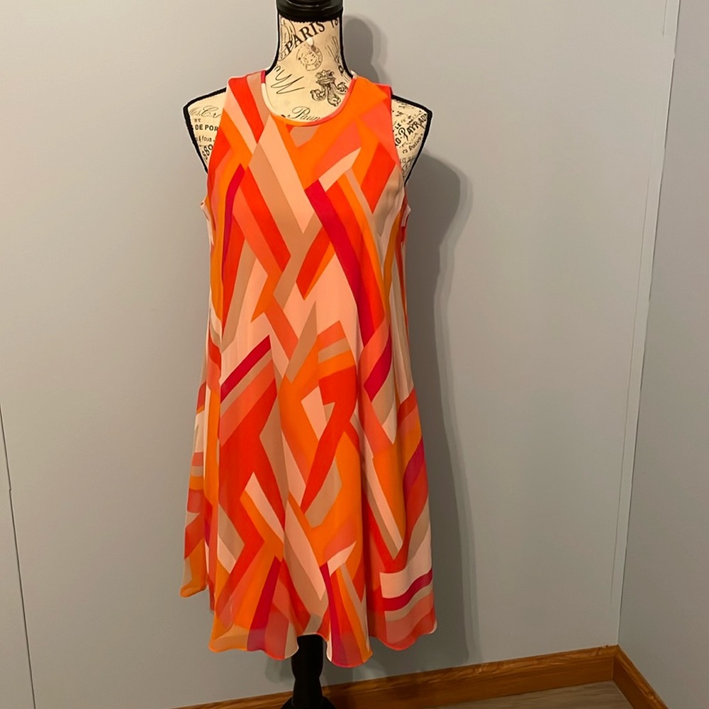 Calvin Klein H/P SP GROOVY Dress, EUC